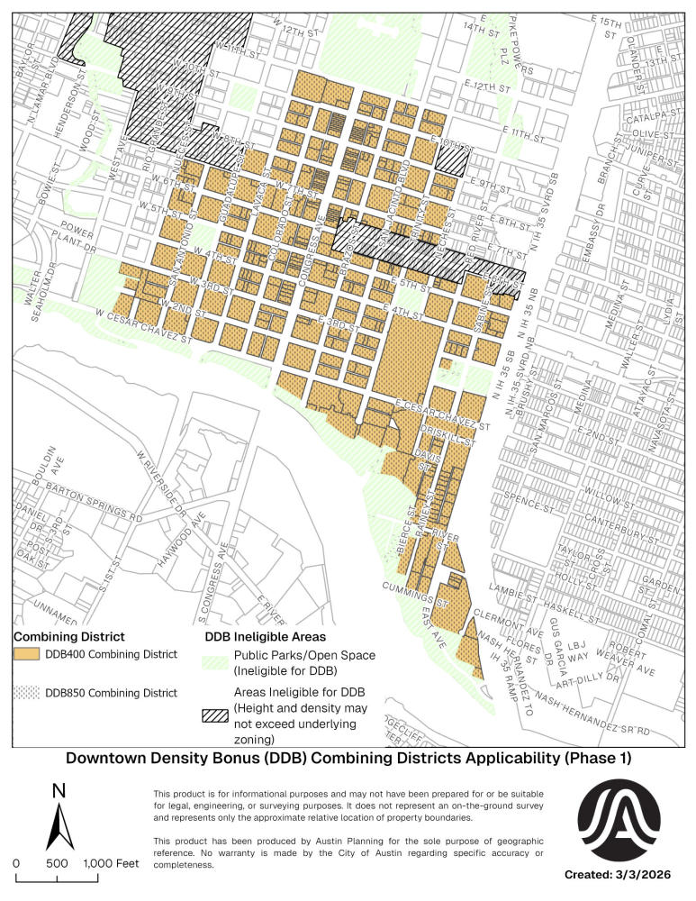 DDBP Combining Districts Map